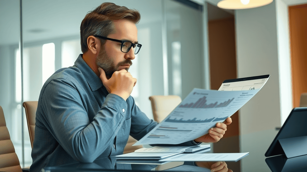market analyst comparing trading indicators software and analysis tools
